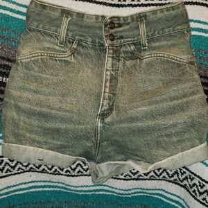 Vintage Express Denim HighRise Shorts